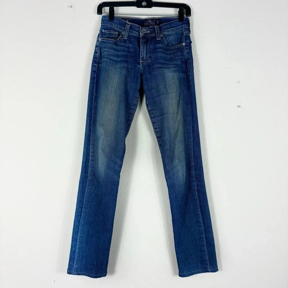 Lucky Brand Sweet Straight leg  Blue Jeans 00/24 - Picture 1 of 15